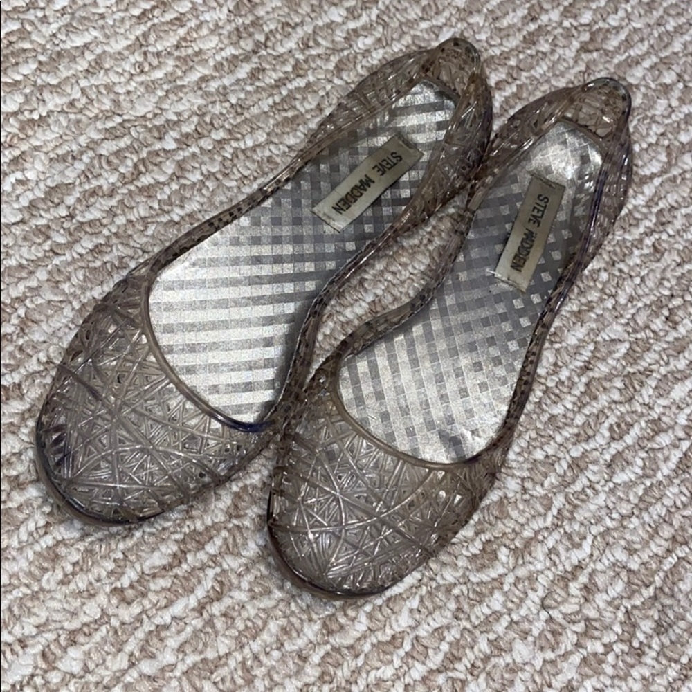 Steve Madden Jelly Flats
